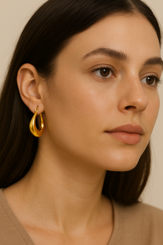 Castor - Gold Earrings