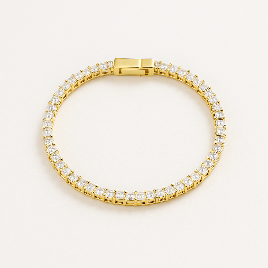 Tennis - Gold Bracelet