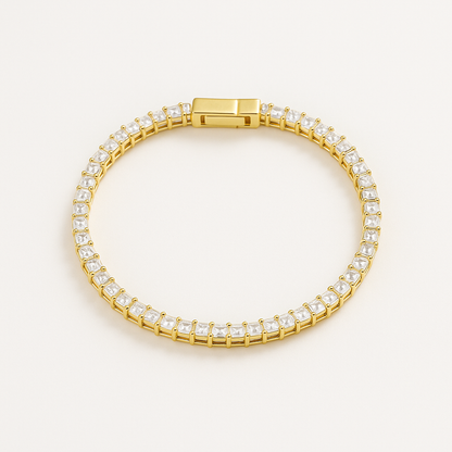 Tennis - Gold Bracelet