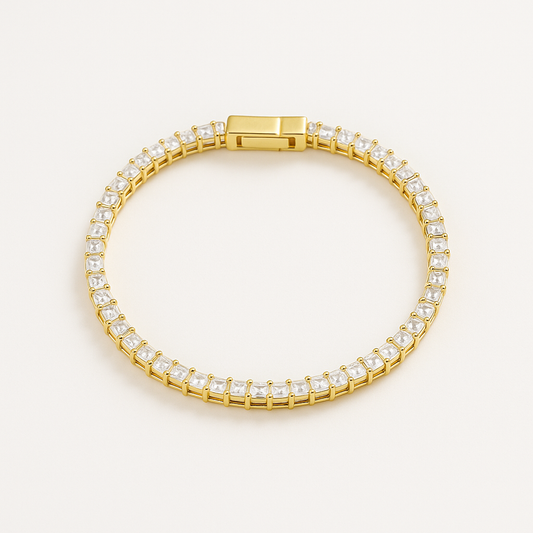 Tennis - Gold Bracelet